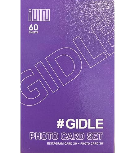 Amazon.co.jp: K-STAR フォトブック Photobook 写真集 (G-IDLE