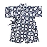 【SiShuNon/SKAPE】カエル・マリン柄甚平スーツ エスケープ 男の子 カエル マリン 総柄 夏祭り お祭り 甚平 80 4 ネイビー