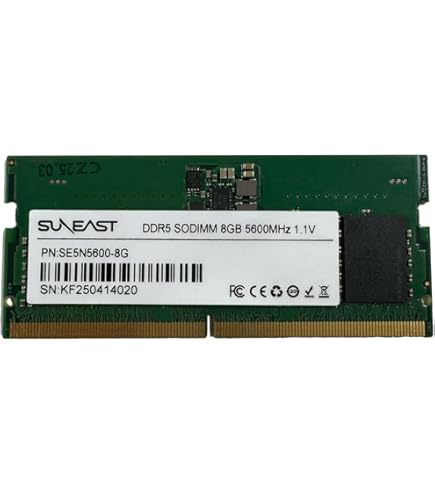 Amazon.co.jp: Mic(Micron) オリジナル 8GB (1x8GB) DDR5 5600MHz PC5