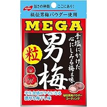 Amazon | ノーベル MEGA男梅 粒 36g×12袋(6×2) | NOBEL | グミ 通販