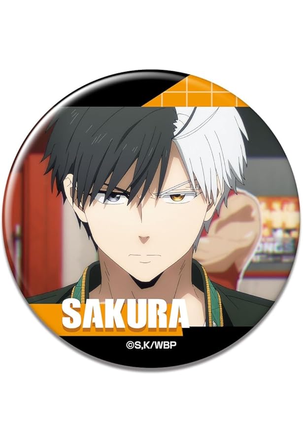 Amazon | WIND BREAKER ホログラム缶バッジ 十亀条 A HBAN-W001-m24