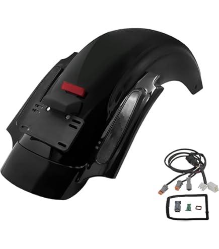 Amazon | HDBUBALUS リア フェンダー システム LEDライト付き