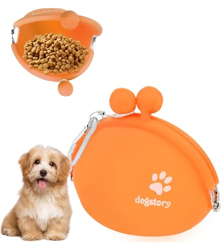 Amazon.co.jp: VALUE TRUST 犬 おやつ ケース 散歩 持ち運び おでかけ