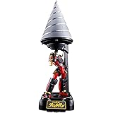 BANDAI SPIRITS(バンダイ スピリッツ) 超合金魂 天元突破グレンラガン GX-107 完全変形合体グレンラガン＆大回転ギガドリルセット 約180mm PVC&ABS&ダイキャスト製 塗装済み可動フィギュア