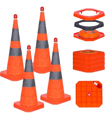 Dコーン DCRWP φ40 赤・白プリズム反射 約3.0kg ※法人・西濃運輸営業所 ... Ｄコーン 赤/白 3段巻き DCRＷ3 (5個) ※1個から購入できます。