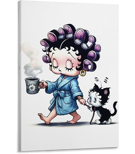 Amazon.co.jp: BETTY BOOP LED キャンバス ライト ボックス 【BIKER