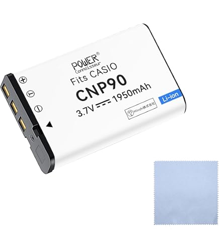 Amazon | NinoLite NP-90 互換 バッテリー 2個セット カシオ EXILIM EX