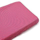 One Grace Place Simplicity Hot Pink Changing Pad Cover, Hot Pink and White by One Grace Place [並行輸入品