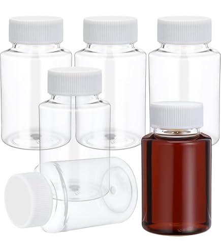 Amazon.co.jp: NATUWORLD 100ml/3.4オンス 空 厚いガラス 目盛り付き