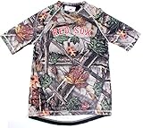 MLBメンズBe The Best Cool Base Camo Wordmark Tシャツ( XXLarge、ボストンレッドソックス)