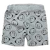 《初夏盛夏対応》 GARACH(ギャラッチ) 針抜きフライススパンパンダ総柄ハーフパンツ 95cm /Mg NO.AH-1622210