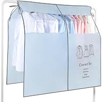 Amazon｜OTraki ハンガーラックカバー 90cm幅 110cm高さ