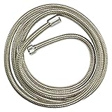 Kingston Brass H696CRI Complement Double Spiral Stainless Steel Hose, 80-Inch, Polished Chrome [並行輸入
