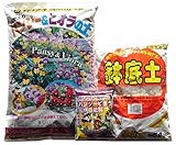 池内商店　パンジー＆ビオラの植え込みセット　土１４Ｌ肥料４００ｇ鉢底石５Ｌ　　　