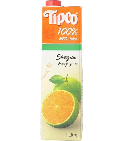 Tipco Premium Orange 100% 1Lオレンジジュース12本 Tipco プレミアムオレンジ100％ストレートジュース 1L×12本 ためせる