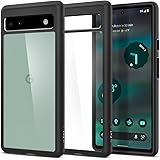 Spigen Pixel6a ケース クリア TPU バンパーケース 2重構造 米軍MIL規格取得 耐衝撃 すり傷防止 黄ばみ無し ウルトラ・ハイブリッド ACS04478 (マット・ブラック)