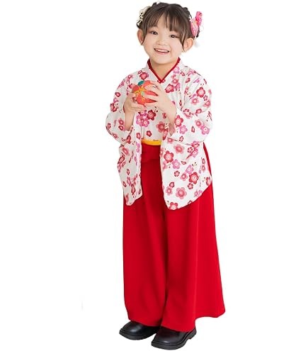 Amazon.co.jp: ベビー キッズ 袴風 女の子 2点 セット 紫色 90cm Amazon.co.jp: ベビー キッズ 袴風 女の子 2点 セット 紫色 90cm