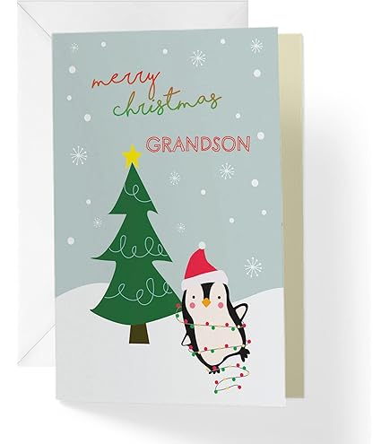 Hey Chimp Funny Christmas Card By Cat - Brought You A Gift