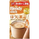 AGF ブレンディスティック ほうじ茶オレ 6本 ×6箱 【 スティック お茶 】
