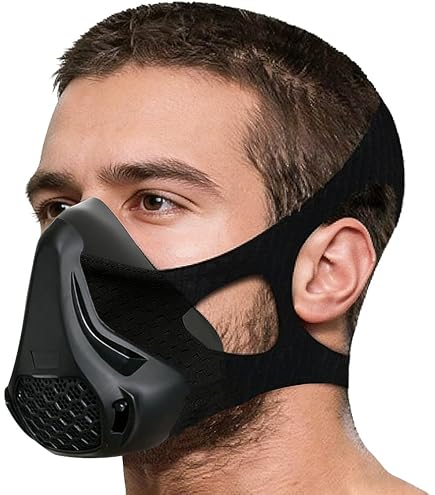 Amazon.co.jp: トレーニングマスク2.0 [元ブラック]、標高トレーニング