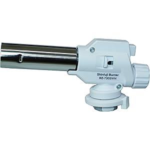 【Amazon.co.jp 限定】新富士バーナー パワートーチ ガスバーナー 日本製 炙り調理 溶接 火力調節 火口径…