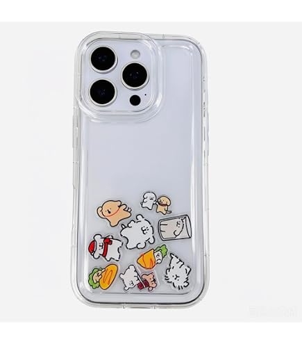 Amazon.co.jp: アクキー入りスマホケース 透明インナーシート付き