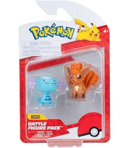 Amazon.co.jp: ポケモンファイティングフィギュア、2パック 5と8cm