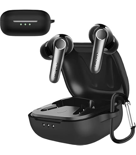 Amazon | For EarFun Air Pro 4 ケース 保護ケース 【ZENGZOUZ