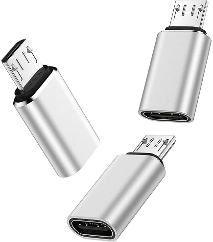 Amazon | マイクロUSB変換アダプター 3個入り USB C to Micro USB 変換