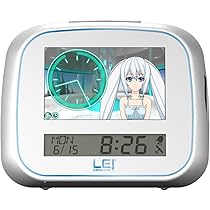 Liyuu 目覚まし時計 Lei Clock(W) GPS置時計 霧島レイモデル | Yupiteruダイレクト