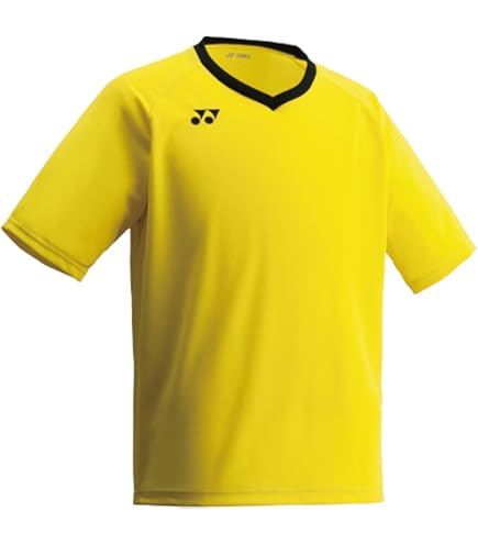 YONEX イエロー 幾何学模様 半袖シャツ YONEX イエロー 幾何学模様 半袖シャツ - メルカリ