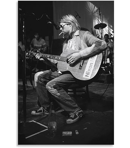 Amazon.co.jp: ニルヴァーナ 直筆サイン入り ポスター ウォールアート