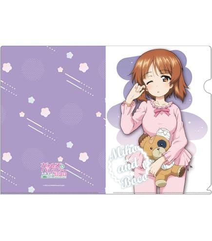 Amazon.co.jp: ガールズ＆パンツァー 最終章 クリアファイルセット 西