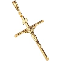 18金(刻印あり)ペンダントトップ彫刻チェア Amazon | [スペランツァ] 18金 K18 ゴールド キリスト クロス