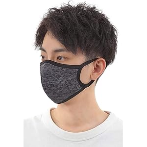 AthleX マスク スポーツマスク 【水着メーカーが開発した立体マスク】ランニング ジム 洗える 苦しくない メッシュ