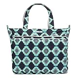 ju-ju-be Super Be Zippered Tote Diaper Bag One Size ブルー 12FF02AMNB