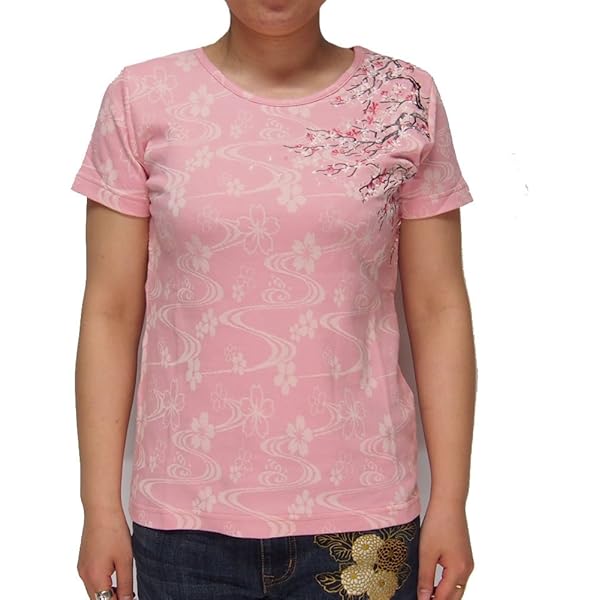 Amazon | [龍桜] ジャパネスク レディース 菊柄 刺繍 切り替え 和柄