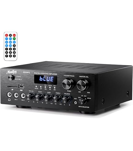 Wireless Bluetooth Audio Amplifiers, Sunbuck 200W Power Home
