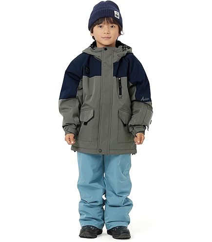 Amazon | RESEEDA スキーウェア キッズ ジュニア 上下セット スノー