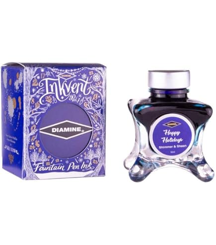 DIAMINE シマーインク 50ml 17色 DIAMINE ダイアミン シマーリングインク 50ml : 高級筆記具のペン
