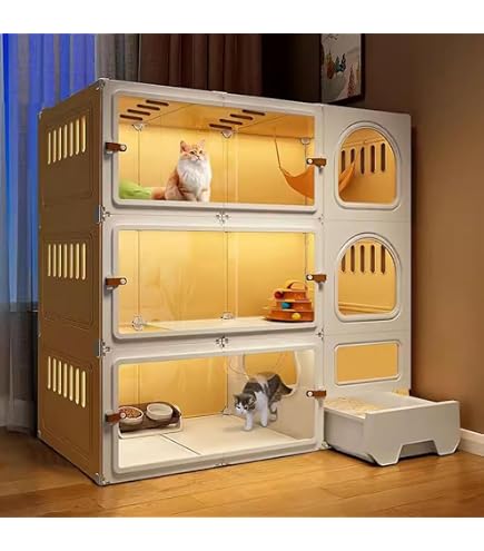 Amazon.co.jp: 廃版 ナチュラルワン 木製ホワイトキャットケージ