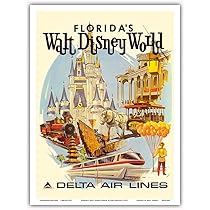 レア！ディズニーランドパーク　45周年　ポスター 開園45周年のディズニーランド : Disneyest Place