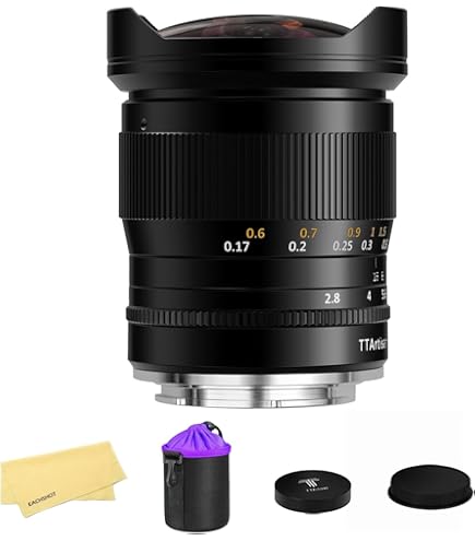 Samyang 8mm F2.8 UMC Fisheye II (ブラック) レンズ Sony Eマウント (NEX) カメラ用 (SY8MBK28-E) Samyang 8mm F2.8 UMC Fisheye II (Black) Lens for Sony E