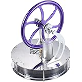 Aibecy 低温度差スターリングエンジン モーター ヒートスチーム 模型 DIYキット 教育/科学/実験