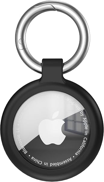 PAIFIEVD AirTag ケース防水 Airtag キーホルダー TPU製 全面保護 エアタグケース 持ち運びに便利 傷 耐衝撃/擦傷防止 エアタグ キーホルダー 車のカギ/カバン/キー/荷物/財布/バッグに掛ける - 1