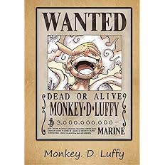Amazon モンキーdルフィ 手配書 ポスター ギア5 太陽の神ニカ アイドル 芸能人グッズ 通販
