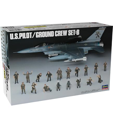 Amazon.co.jp: ハセガワ 1/48 アメリカ パイロット/デッキクルーセット