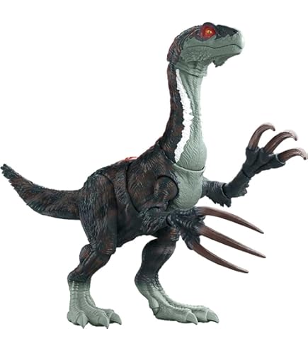 Mattel Jurassic World Strike Attack Tuojiangosaurus – Juguete De Dinosaurio Con Accion De Golpe Unico Articulaciones Moviles Figura De Accion Con