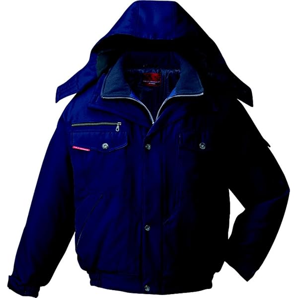 Amazon.co.jp: 自重堂 Field Message 48420 防寒ブルゾン(フード付