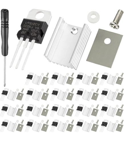 Amazon.co.jp: DAOKAI MOSFETトランジスタL7805CV L7805 三端子